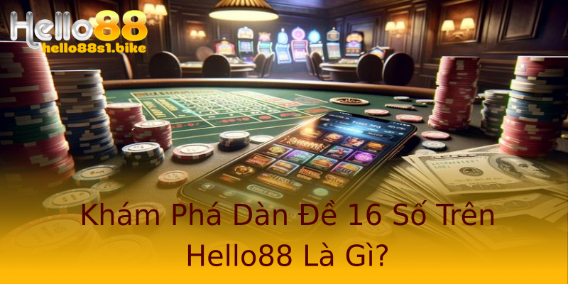 Khám Phá Dàn Đề 16 Số Trên Hello88 Là Gì?