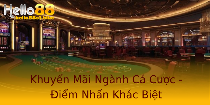 Khuyến Mãi Ngành Cá Cược - Điểm Nhấn Khác Biệt